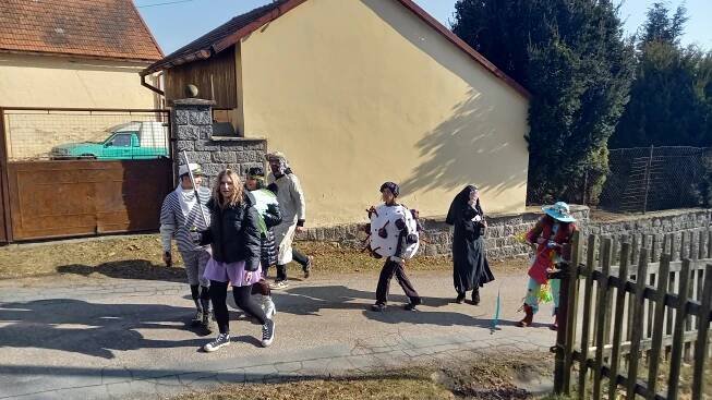 Užili jsme si Masopust 2025 – Obec Kladruby