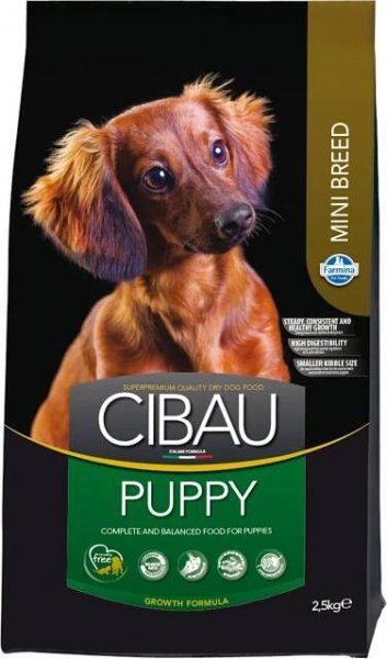 FARMINA Cibau Puppy Mini krmivo pro štěňata malých plemen 2,5 kg