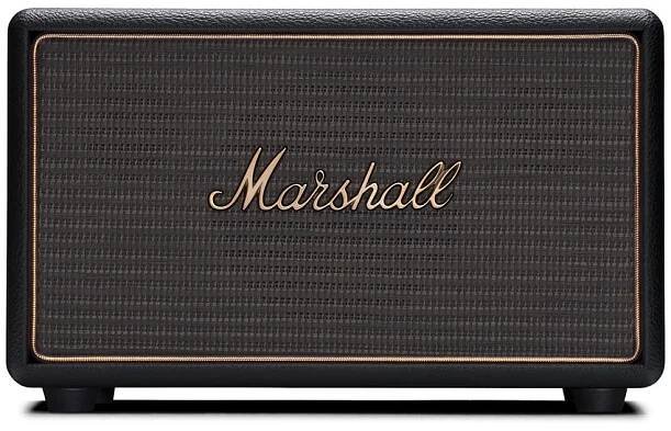 Černý reproduktor s Bluetooth připojením Marshall Acton Multi-room