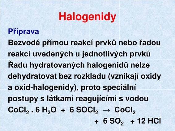 PPT - Prvky VII. hlavní skupiny (F, Cl, Br, I, At) PowerPoint Presentation - ID:4347477