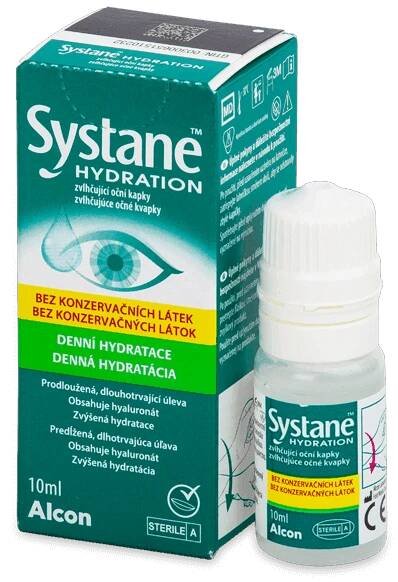 Oční kapky Systane Hydration bez konzervantů 10 ml | Alensa.cz