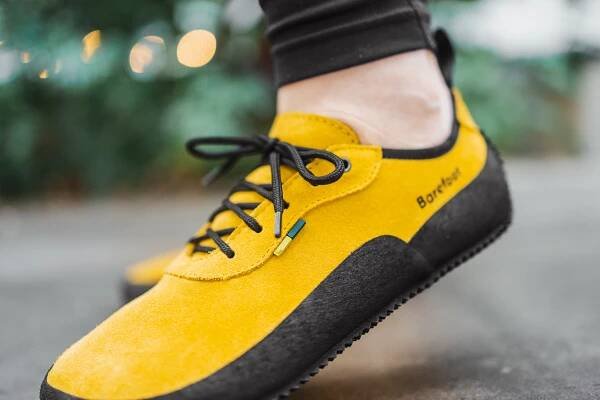 Barefoot Be Lenka Trailwalker 2.0 - Mustard ⇒ 3 799 Kč - Dámské outdoorové boty | KKboty.cz