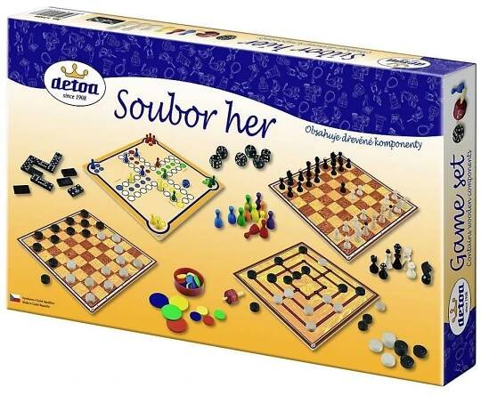 Soubor her - dřevěné
