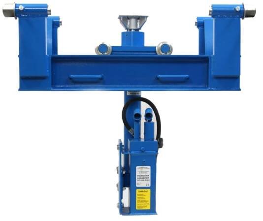 SW030312T Zvedák kanálový, zdvih pístu 600 mm, mechanické hydraulické čerpadlo, 12t