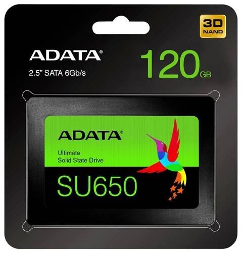 ADATA SU650 120GB SSD / Interní / 2,5" / SATAIII / 3D NAND | Patro.cz