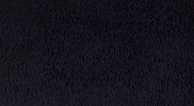 Leskymo beránek, černý, šíře 150cm (metráž)