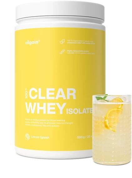 Vilgain Clear Whey Isolate 500 g Lemon Splash od 699 Kč
