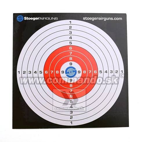 Papierový terč 14x14 cm Stoeger paper target | Commando.sk