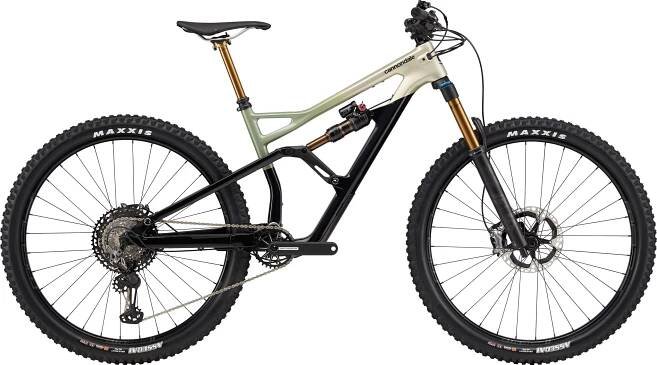 Celoodpružené horské kolo Cannondale Jekyll 29 Carbon 1 - Champagne