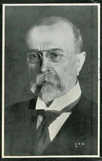Tomáš Garrigue Masaryk (TGM) + smuteční razítko