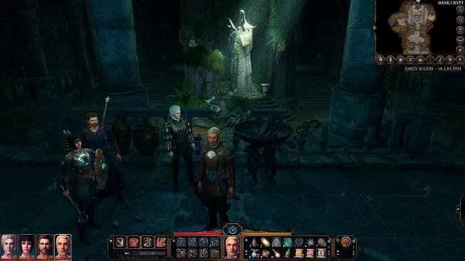 Baldur's Gate 3; gameplay: chrám, temple
