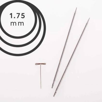 Jehlice kruhové výměnné ChiaoGoo TWIST LACE - 1.75 mm (zkrácené 10 cm)
