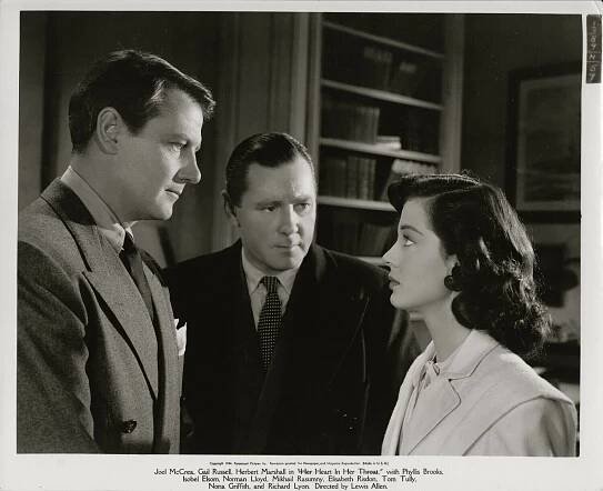 Joel McCrea, Herbert Marshall, Gail Russell - The Unseen - Fotosky