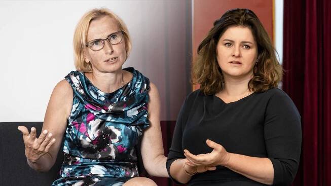Kateřina Konečná a Jana Maláčová