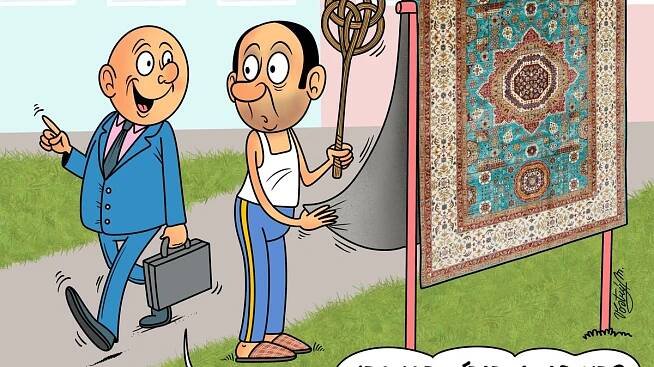 Muže s kobercem si spletli s Aladinem
