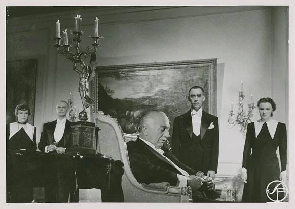 Ingrid Borthen, Einar Axelsson, Åke Claesson, Holger Löwenadler, Margareta Fahlén - Iris och löjtnantshjärta - Z filmu