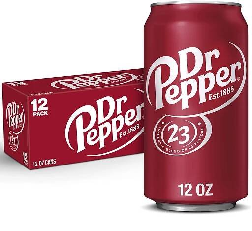 Dr Pepper Soda Pop, 12 fl oz, 12 Pack Cans - Walmart.com