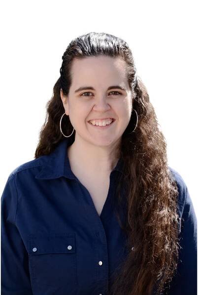 Headshot of Ashley Leger, PHD: Paleontology Field Director.