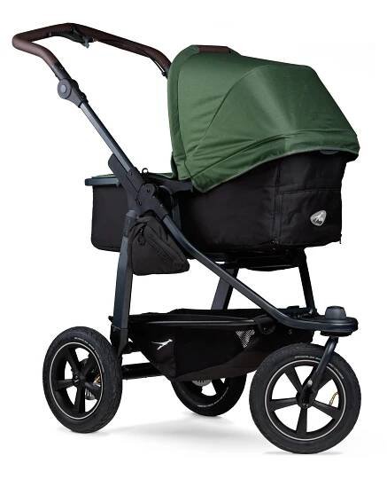 TFK kombinovaný kočárek mono2 combi - air chamber wheel olive - vystavený kus