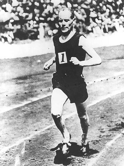 Paavo Nurmi  / Mono Print