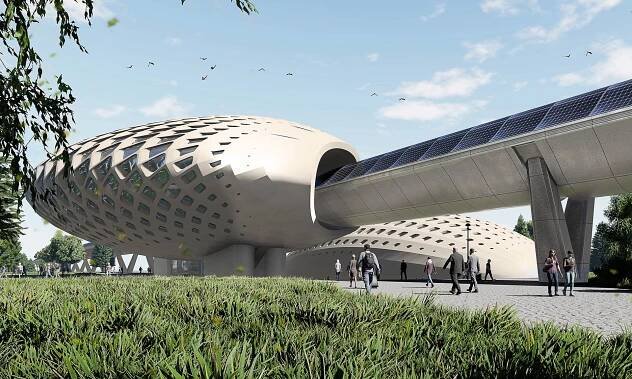HyperloopTT ukázal udržitelný a futuristický design stanic pro hyperloop – DesignMag.cz