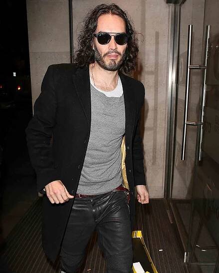 Russell Brand At BBC Studios In London