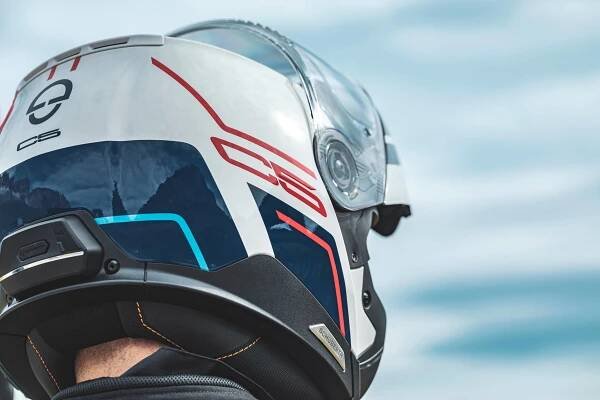 Výklopné moto přilby: Schuberth C5 Eclipse Red L Přilba - 10