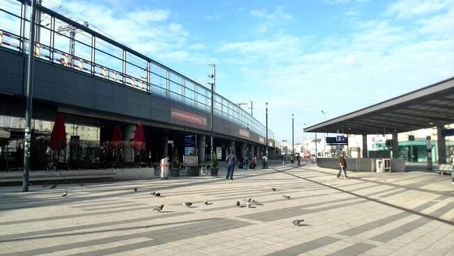 Vídeň hlavní nádraží – Wien Hauptbahnhof – Železniční koridory