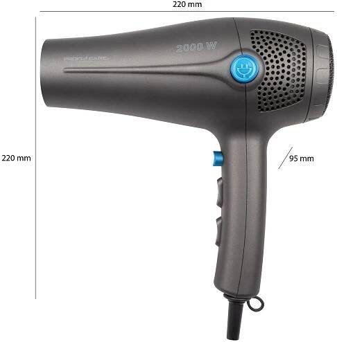 ProfiCare-HT-3020-profesionalni-fen-rozmery-antracit
