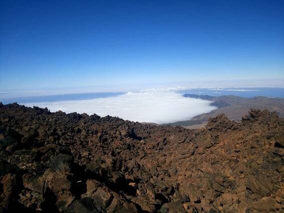 Pohled na ostrov z Pico del Teide