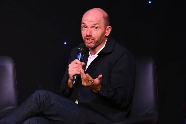 AUSTIN, TEXAS - MARCH 10: Paul Scheer speaks during a discussion at Comic Relief's Permission to Laugh: Using Comedy as a Force for Good live comedy event during the 2024 SXSW Conference and Festival at Esther’s Follies on March 10, 2024 in Austin, Texas. (Photo by Daniel Boczarski/Getty Images for Comic Relief US)