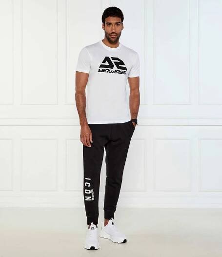 Tepláky ICON SKI Dsquared2 | černá Slim Fit S79KA0045 D25015