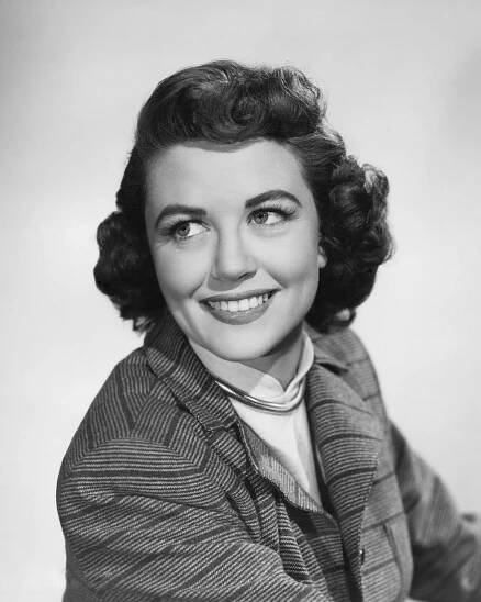 Dorothy Malone (1924-2018) As 'Alice Lorie' In A Publicity Shot From The Movie 'The Killer That Stalked New York', 1950, United States.