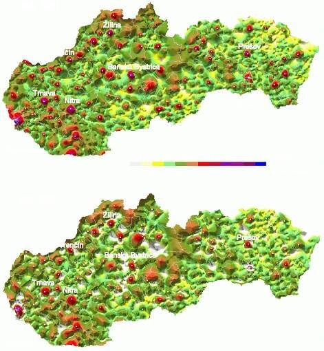 GIS Ostrava 2002 - Kusendová D.: Aplikácia vzdialenostných operátorov GIS v demogeografických analýzach