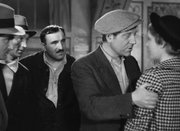 La Belle Équipe - Z filmu - Raymond Aimos, Charles Vanel, Jean Gabin