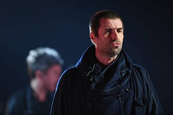 Liam Gallagher on stage at the MTV EMAs in Spain in 2019