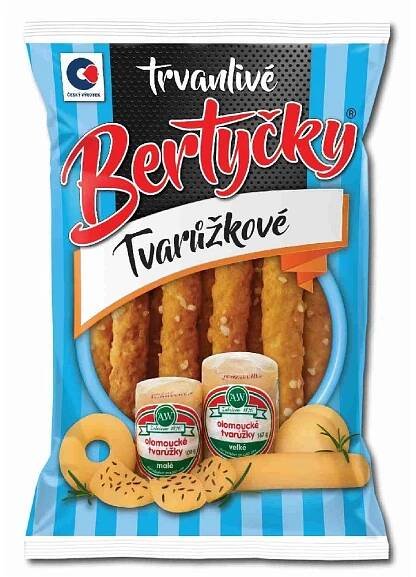 Bertyčky Tyčinky tvarůžkové 90 g
