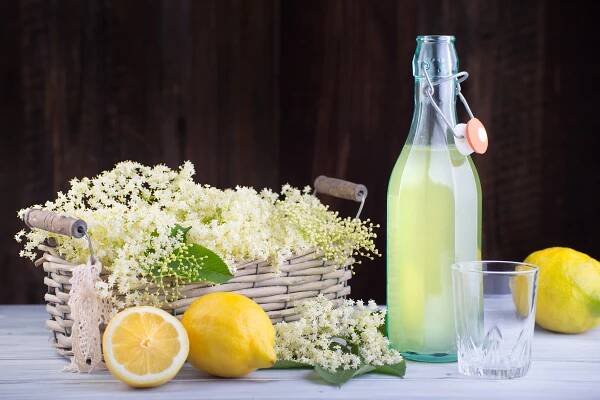 Perlivá limonáda z květů černého bezu: Nejzdravější osvěžení hotové bleskem