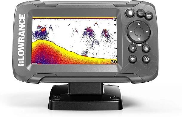 Lowrance Echolot Hook2 4X se sondou Bullet Skimmer