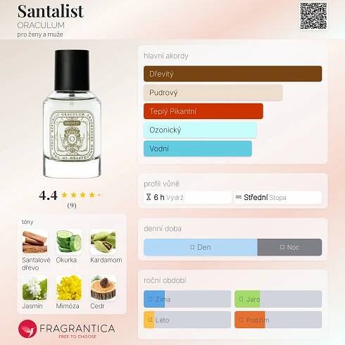 Santalist ORACULUM pro ženy a muže