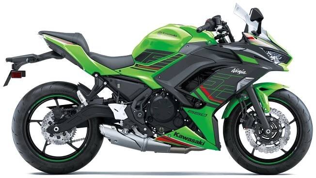 Kawasaki Ninja 650 zelená 2024