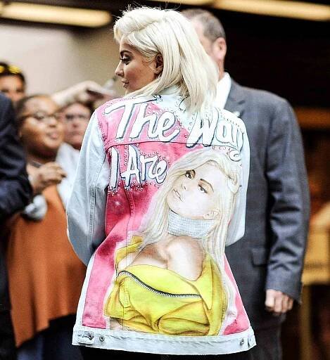 Bebe Rexha Wears Exclusive 'Bebe Rexha For Gilt' Jacket While In New York City