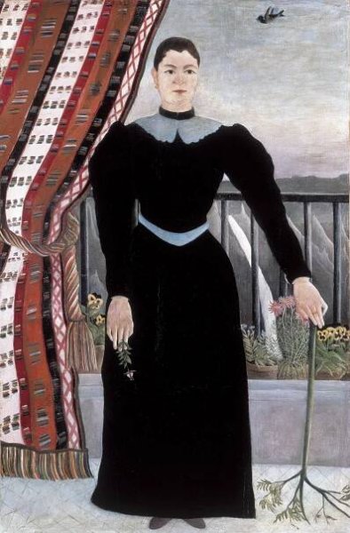 Soubor:Henri Rousseau - Portrait of a Woman (1895).jpg