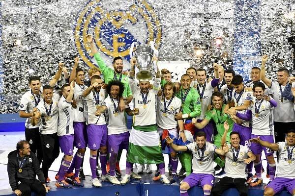 Ligu mistrů v roce 2017 vyhrál Real Madrid nad Juventusem Turín. Foto: Profimedia.cz
