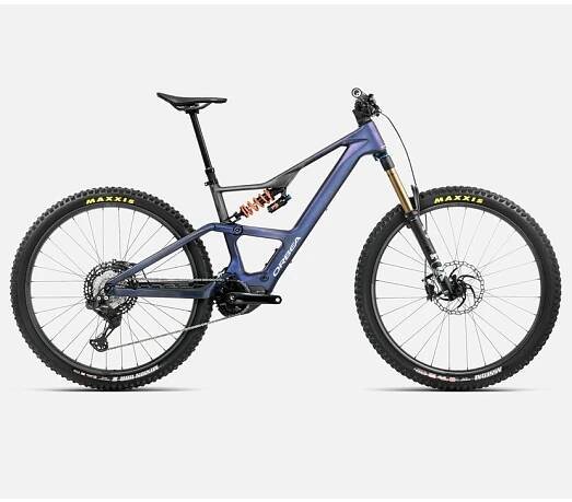 Elektrokolo ORBEA RISE LT M-TEAM TanzaniteCarbonView-CarbonRaw 2025
