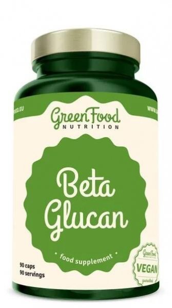 GreenFood Nutrition Beta Glucan 90 kapslí