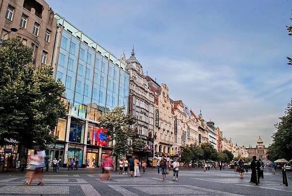 Wenceslas Square Terraces Apartmán *