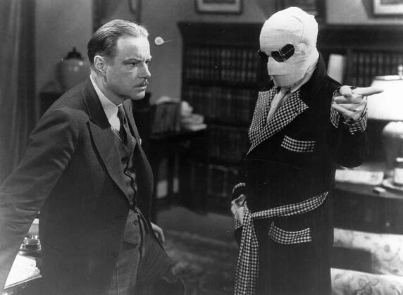 Neviditelný muž - Z filmu - William Harrigan, Claude Rains