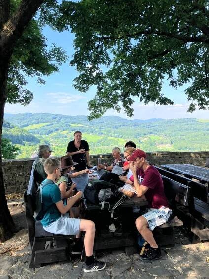 SONS ČR - Turistika po malebném Štramberku – výlet se zrakově postiženými uživateli vsetínské pobočky 
