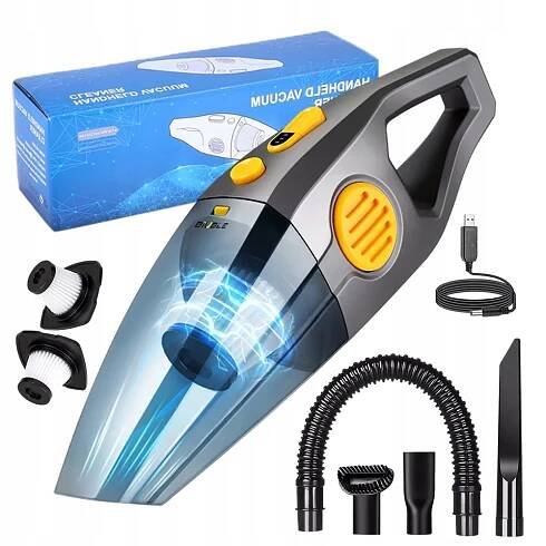 VYSAVAČ DO AUTA SUCHÝM A MOKRÝM VÝKONEM 120 W SE 3 RŮZNÝMI TRYSKAMI za 633.00CZK - Allegro